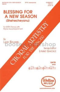 Blessing For A New Season sheet music cover