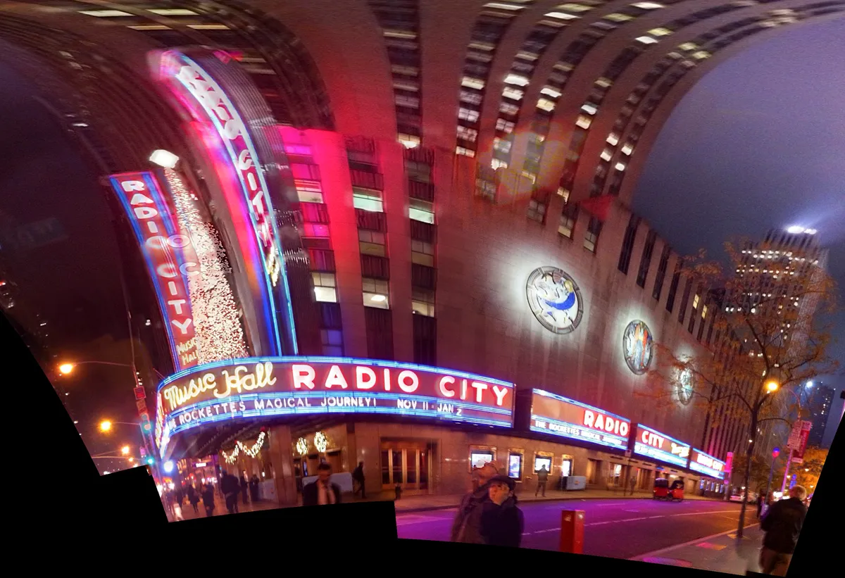 Radio City Night - photo by Lori Hope Baumel